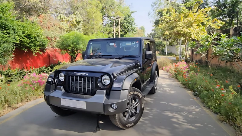 Mahindra Thar Black